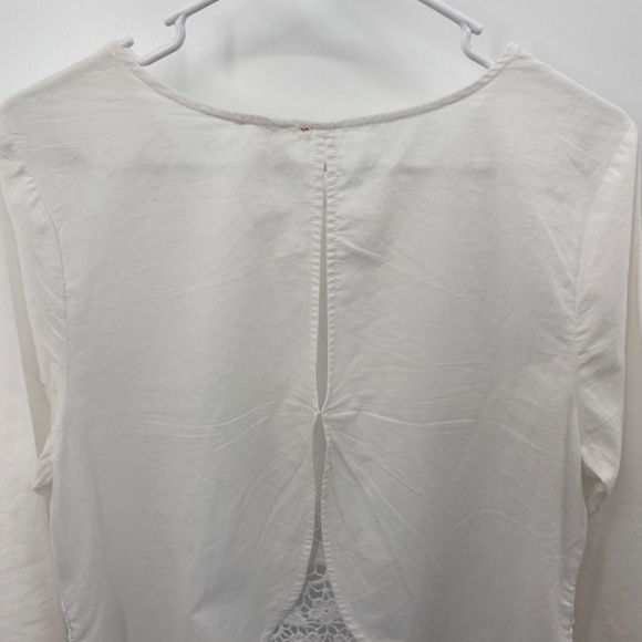 InTu white blouse Size Large - Picture 6 of 8